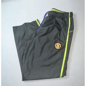 Manchester United Track‎ Pants Men's Large Gray  Football World Cup Soccer Club